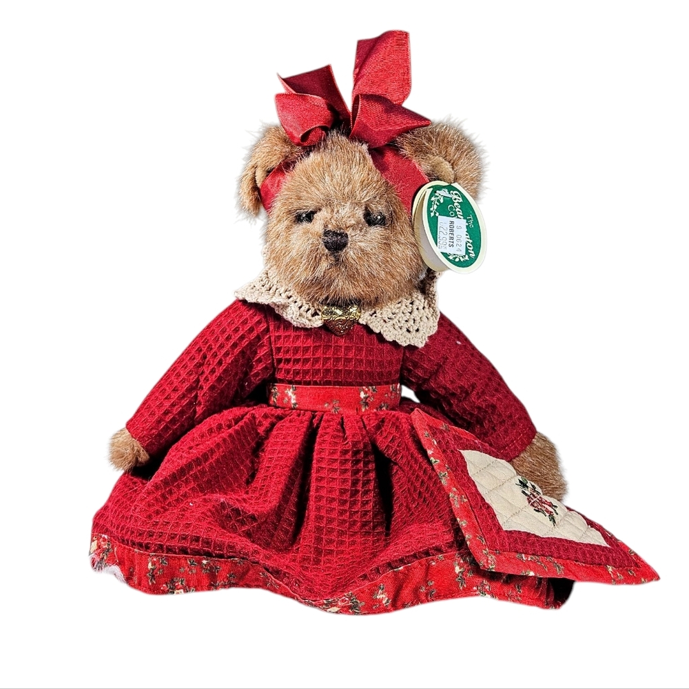 Vintage NWT Bearington Bear Myrtle McQuilter Plush Teddybear RARE